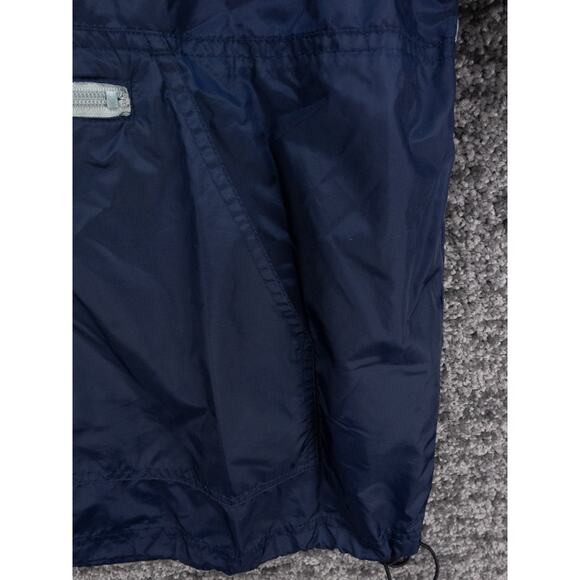 Penn State Nittany Lions Windbreaker Jacket Womens XL Blue Hooded Adidas NCAA - Picture 5 of 15